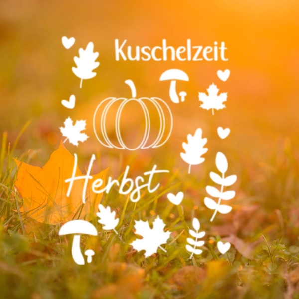 Vinyl Sticker Herbst Set